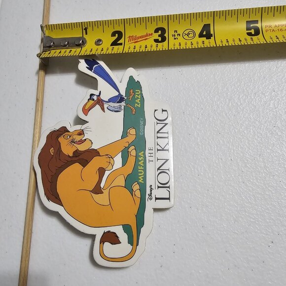 Walt Disney The Lion King Promo Badge Simba Mufasa Zazu BUNDLE Of 2 Pins - Picture 13 of 13